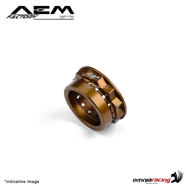 AEM M55 nut racer bronze for Ducati Panigale 1199 Superleggera