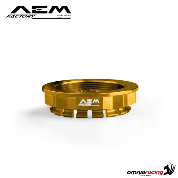 AEM M55 nut pepita gold for Ducati Panigale 1199 Superleggera