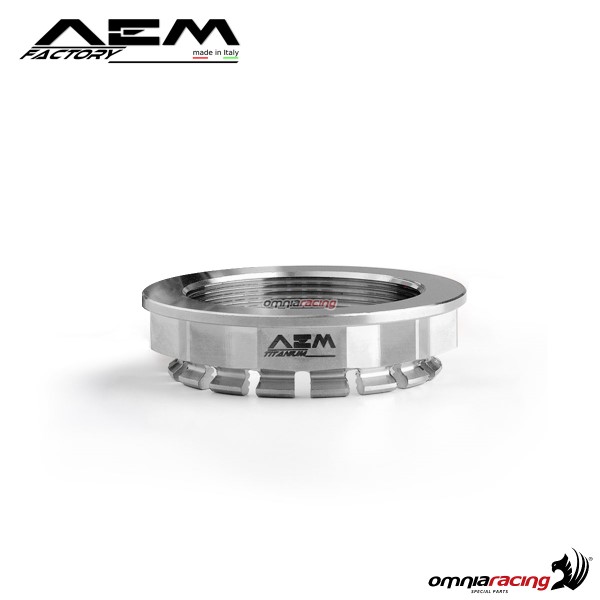 AEM M55 nut rodhium silver for Ducati Panigale 1199 Superleggera