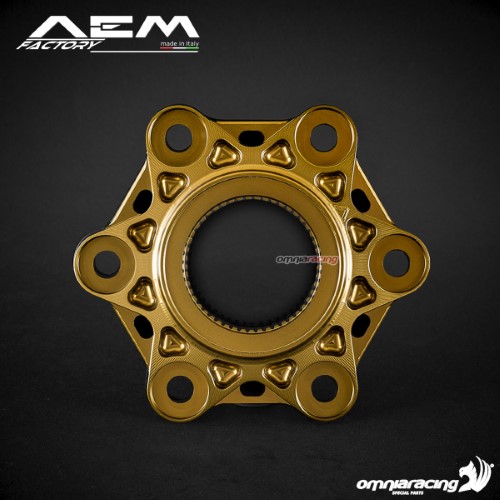 AEM sprocket flange pepita gold for Ducati Panigale 1199 Superleggera