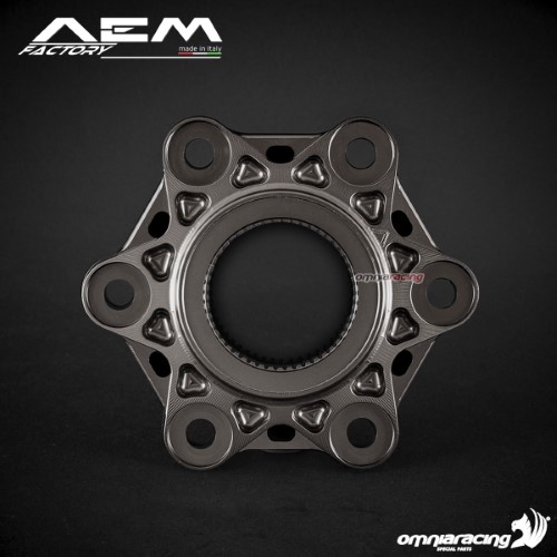 AEM sprocket flange titanium grey for Ducati Panigale 1199 Superleggera