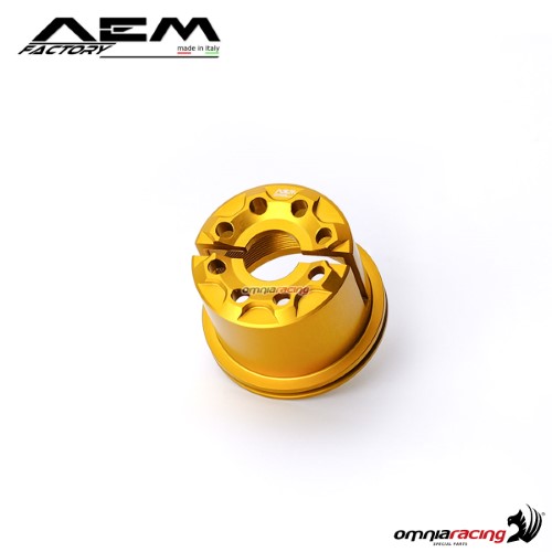 AEM steering stem nut pepita gold for Ducati Panigale 1199 Superleggera