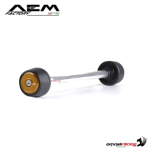 AEM front wheel sliders racer bronze for Ducati Panigale 1199 Superleggera