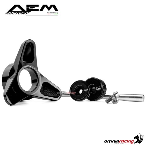 AEM rear wheel slider carbon black for Ducati Panigale 1199 Superleggera