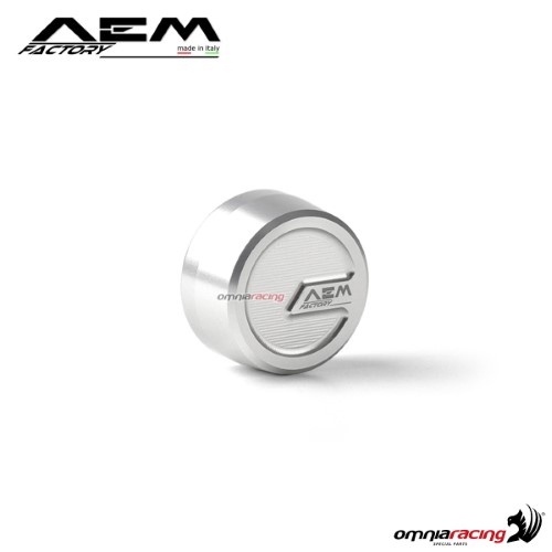AEM radiator expansion tank cap rodhium silver for Ducati Streetfighter 848