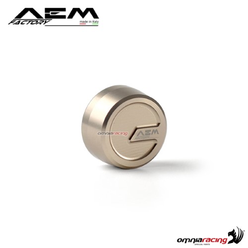 AEM radiator expansion tank cap titanium grey for Ducati 1198/S