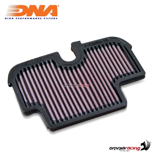 Air filter DNA made in cotton for Kawasaki Versys 650 2007-2013