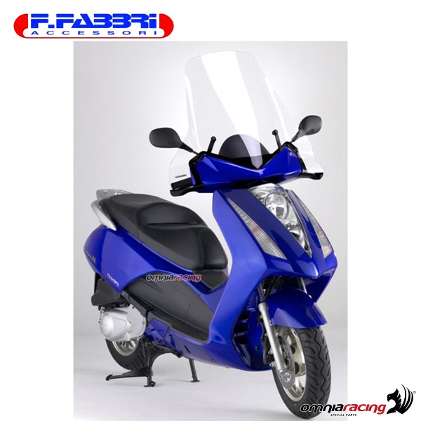 Parabrezza trasparente Fabbri scooter per Honda Pantheon 125/150 2003>2008