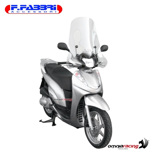 Parabrezza trasparente Fabbri scooter per Honda SH300 2006>2010