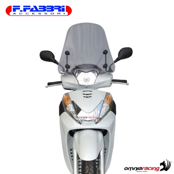 Parabrezza trasparente Fabbri scooter per Honda SH300 2011>2015