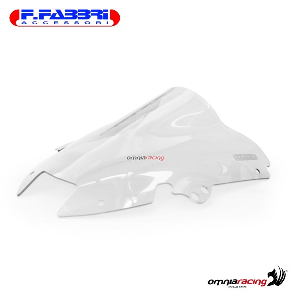Fabbri double bubble trasparent windshield for Honda VTR1000/F 1997>2001