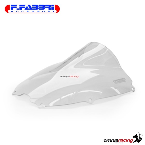 Fabbri double bubble trasparent windshield for Honda VTR1000 SP1/SP2 2000>2001