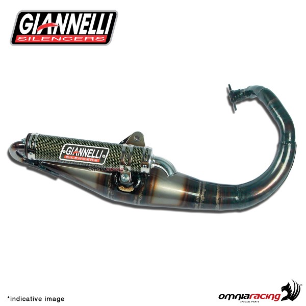 Marmitta Giannelli per Malaguti F12R Phantom air 2007>2009 Reverse