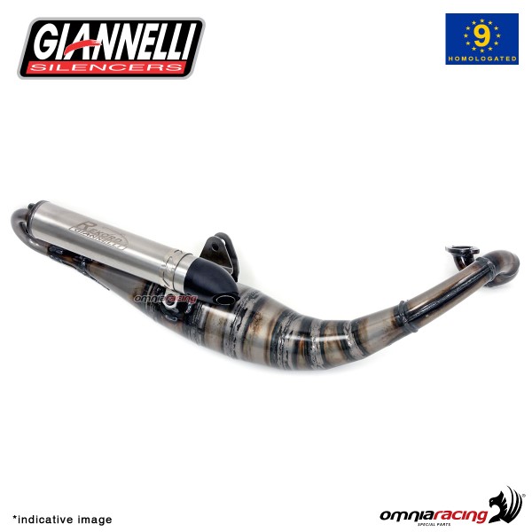 Giannelli Muffler for Aprilia SR50 Ditech 2000>2003 silencer Rekord street legal