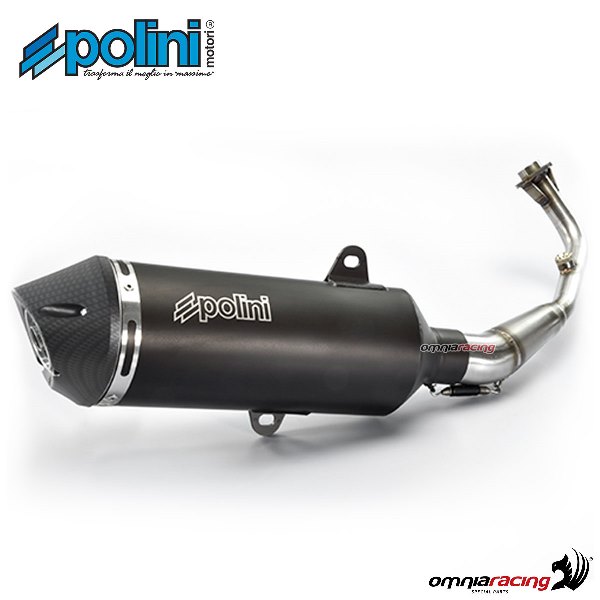 Marmitta completa Polini in acciaio per Kymco K-XCT125 i 4V (SK25B)