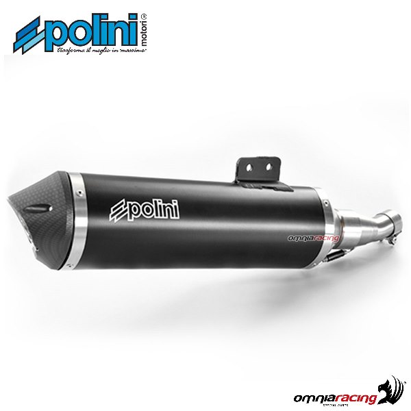 Polini steel full exhaust system for Kymco AK550 Euro 4 2017>