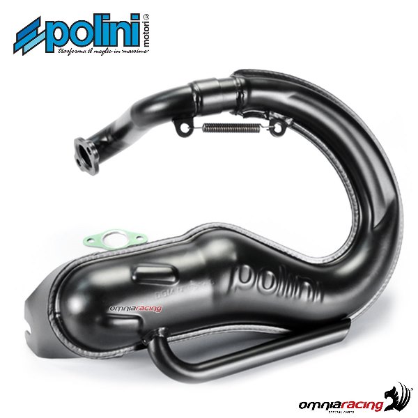 Polini Full system muffler ET3 model for Vespa 50 HP FL2