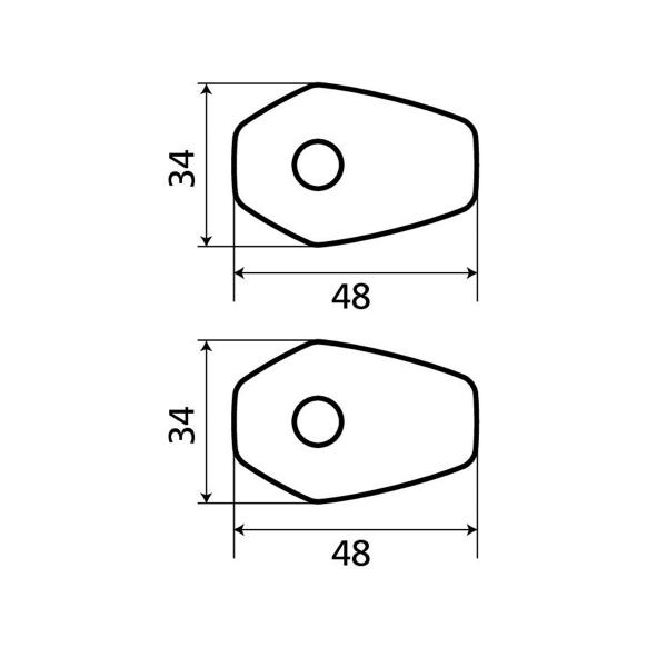 Adattatori per indicatori di direzione Lampa per Suzuki