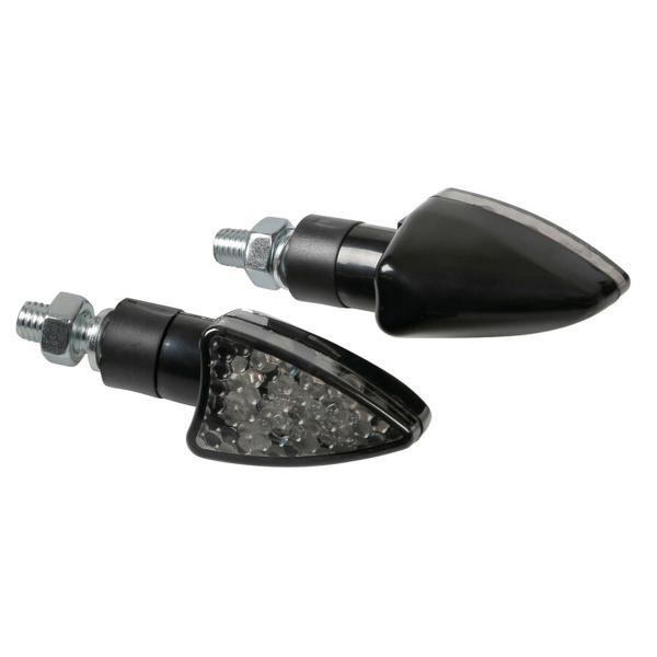 Indicatori di direzione frecce Lampa Arrow-2 Nero Led 12V