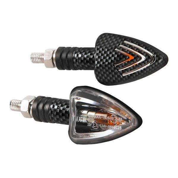 Indicatori di direzione frecce Lampa Focal Carbon alogene 21W