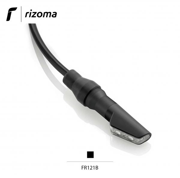 Rizoma Leggera L front led light indicator approved black color