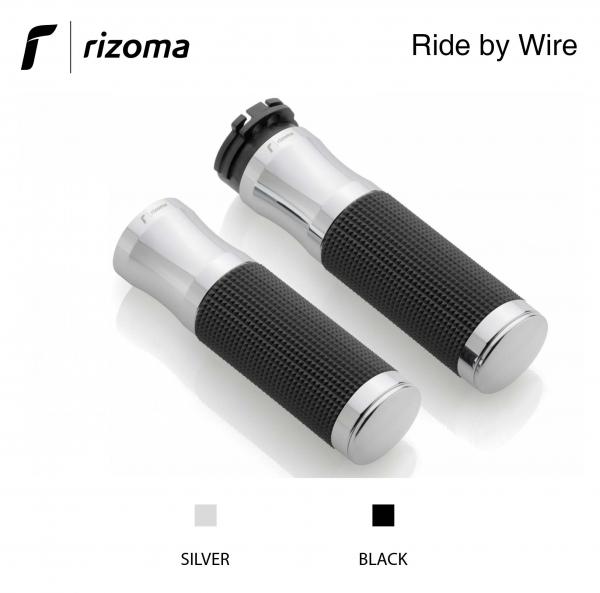Rizoma "SPORT" ride by wire grips 25,4mm aluminium for Harley-Davidson Softail slim 2016>