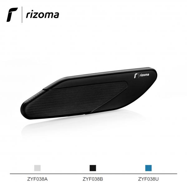 Rizoma "ZYF038B" - Mirror hole caps black color for Yamaha Tmax 530 2012>