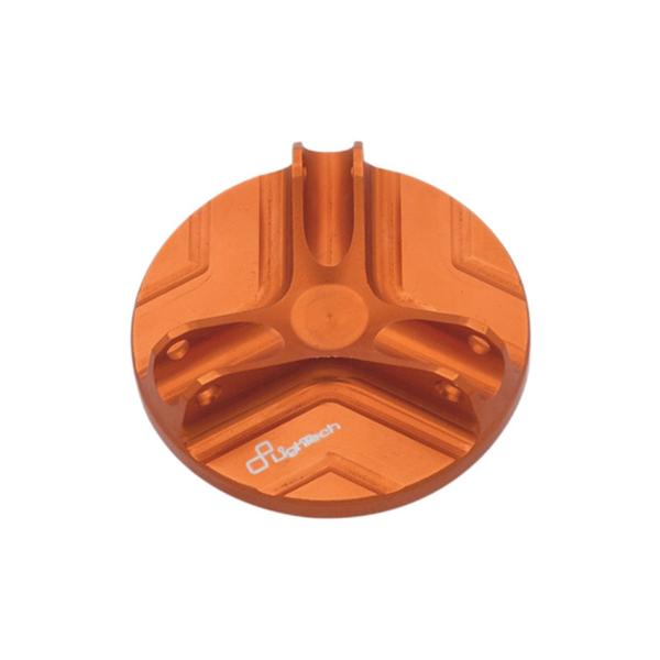 Tappo olio motore Lightech arancione Ktm SuperDuke 1390R 2024