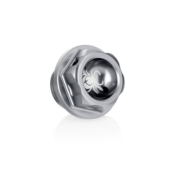 Paraxite silver engine oil cap M20x1.5 Aprilia Dorsoduro 1200 2011-2014