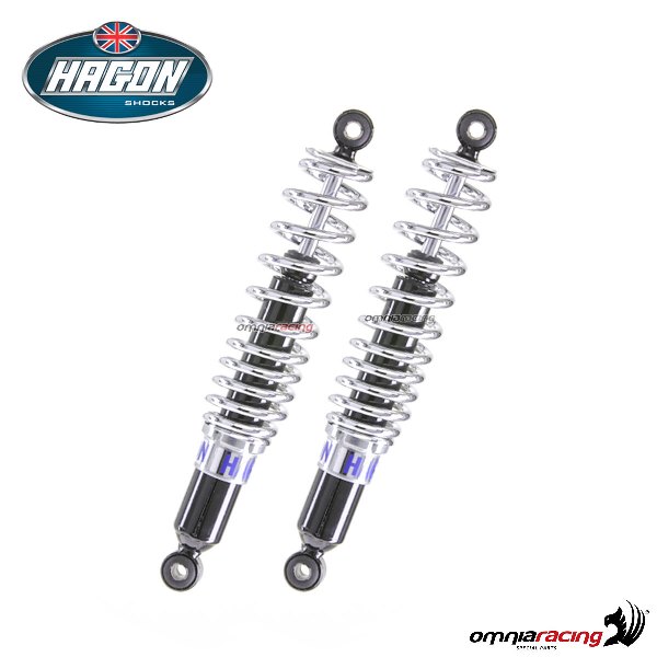 Pair of rear shock absorbers Hagon for Yamaha TX750 1972>