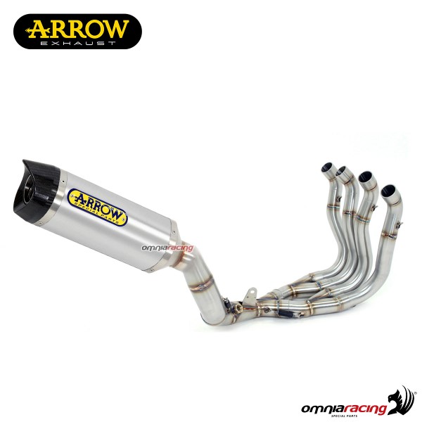 Arrow full system exhaust racing in aluminum for Mv Agusta Brutale 1090RR 2010>2014