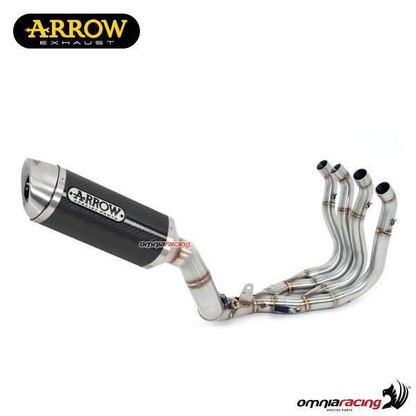 Arrow full system exhaust racing in carbon for Mv Agusta Brutale 1090RR 2010>2014