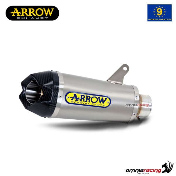 Arrow exhaust Works slip-on titanium approved for Bmw S1000RR 2009>2014
