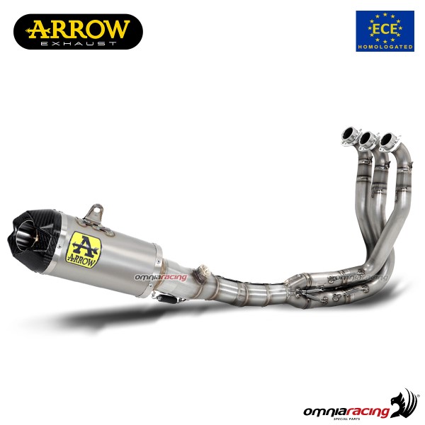 Arrow Works full system exhaust approved in titanium for Yamaha MT09 2021>