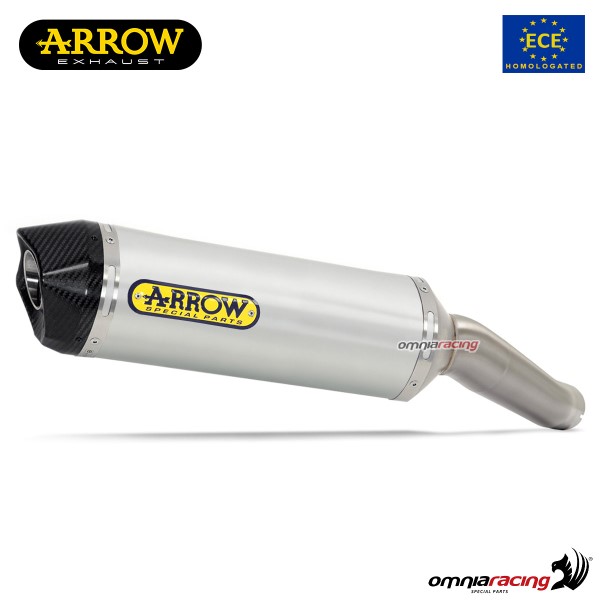 Arrow exhaust Race Tech slip-on aluminum approved for Bmw S1000XR 2017>2019