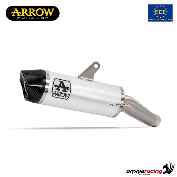 Arrow exhaust Race Tech slip-on aluminum approved for Bmw S1000XR 2020>2023