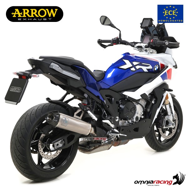 Arrow exhaust Works slip-on titanium approved for Bmw S1000XR 2020>2023