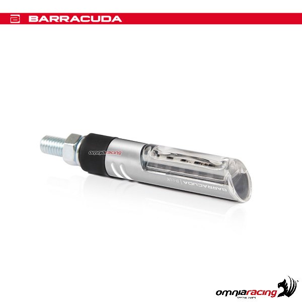 Barracuda pair of led turn signals/indicators Idea B-Lux colore silver