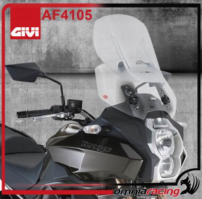 Givi Airflow Af4105 - Height Adjustable Sliding Wind Screen for Kawasaki Versys 1000 12 -
