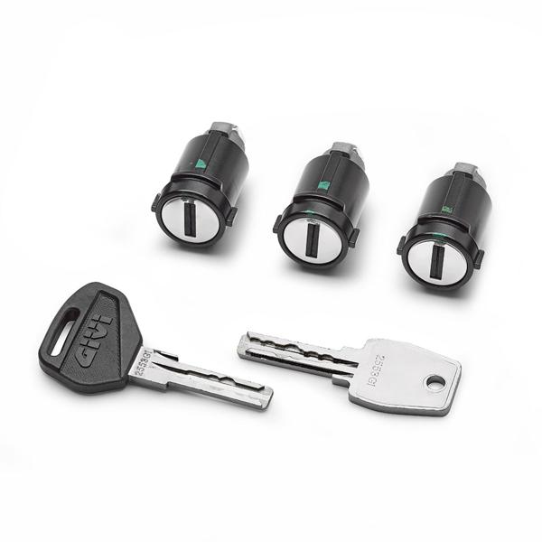 Givi Kit unificazione chiave smart Security Lock per 3 valigie