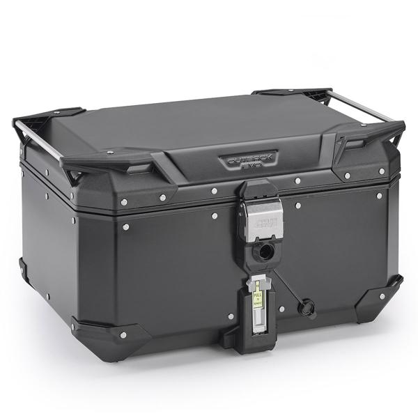 Givi Trekker outback EVO 58L Smart central Monokey black aluminum top case