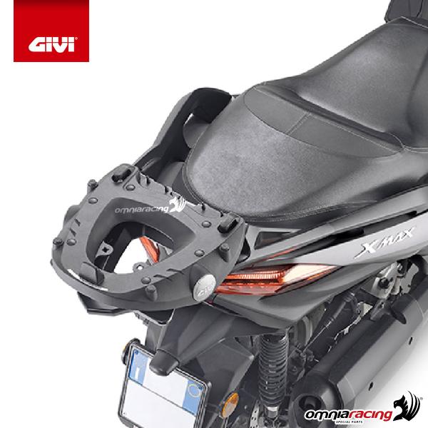 Rear rack Givi top cases Monokey Monolock Yamaha Xmax 400 2018-2021