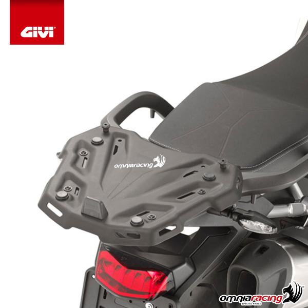 Rear rack Givi top cases Monokey Monolock Triumph Tiger 900 2020-2022