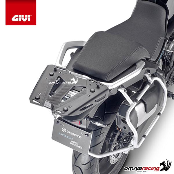 Rear rack Givi top cases Monokey Monolock Cfmoto 800MT 2022-2023