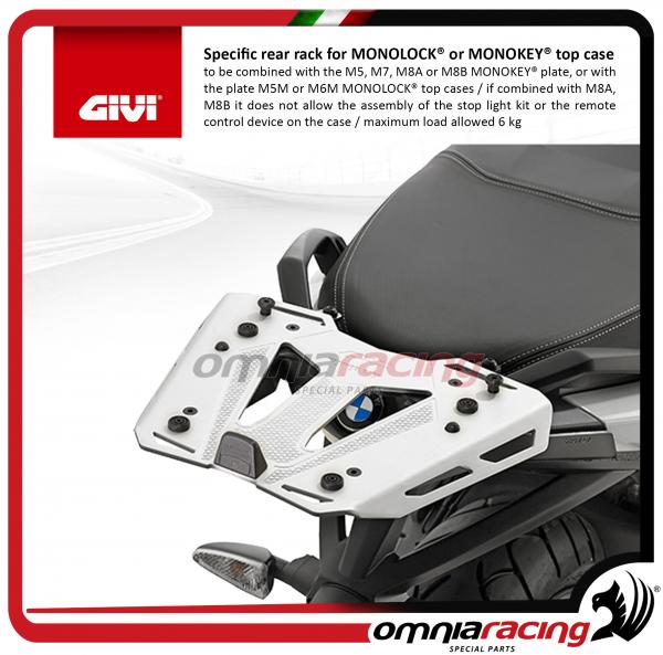 Specific Rear Rack Mounting Kit Givi Cases For Bmw C 650 Sport 16 16 Sr5121 Fitment Kits Cases