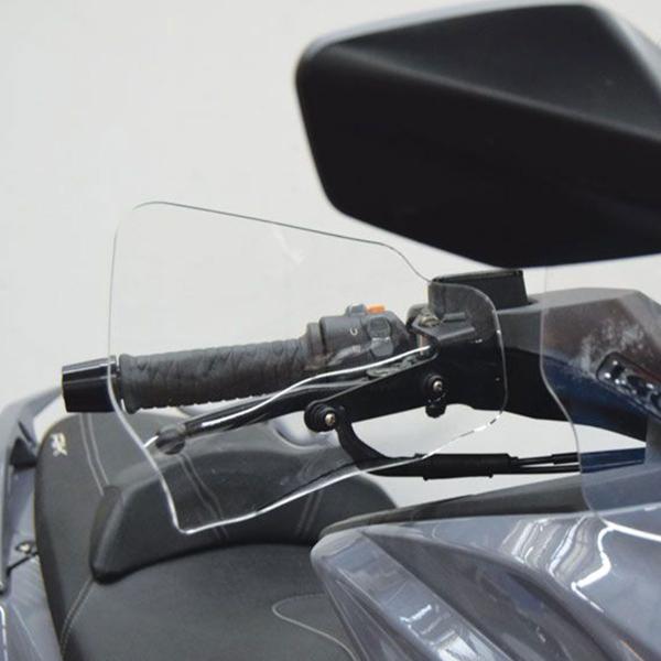 Isotta pair of hand guards transparent Kymco AK550 2017-2018