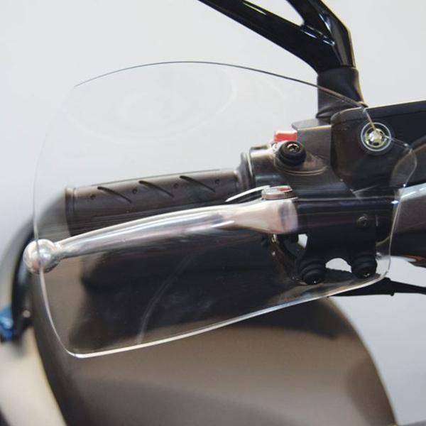 Isotta pair of hand guards transparent Kymco Xciting 400I ABS 2016-2022