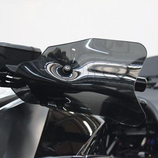 Isotta pair of hand guards dark smoked BMW K1600GT-GTL 2017-2023