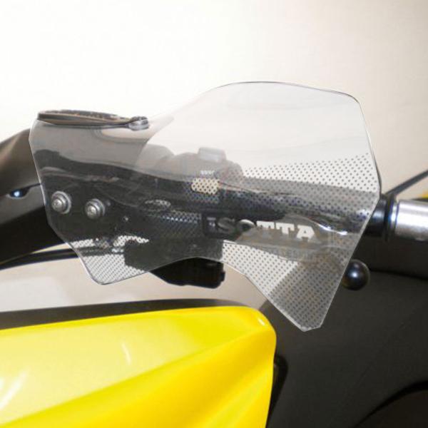 Coppia di paramani Isotta trasparente Yamaha Tmax 500 2008-2011