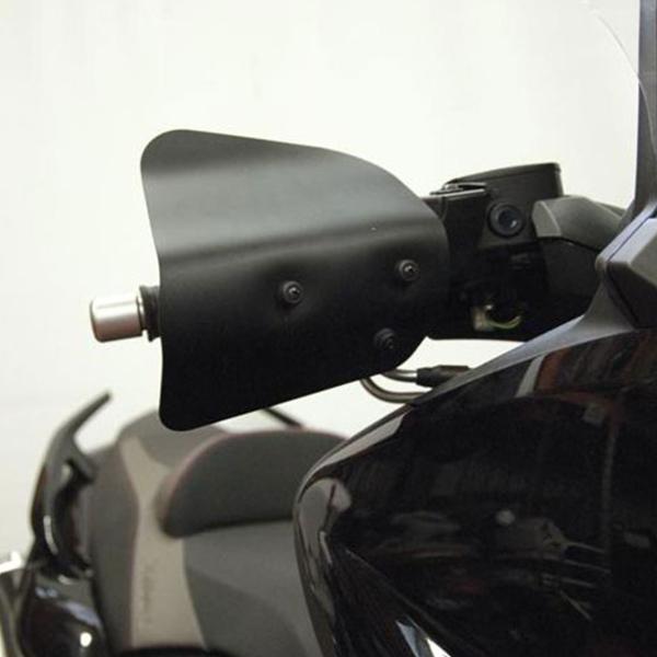 Coppia di paramani Isotta nero opaco Yamaha Tmax 530 2012-2014